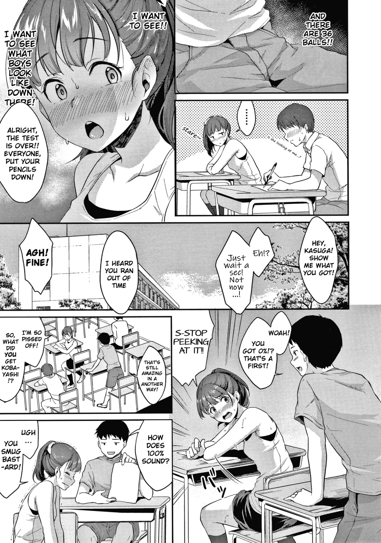 Hentai Manga Comic-Puberty Study Session-Read-9